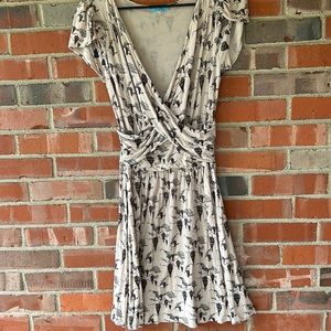 Women’s Leifnotes for Anthropologie dress with hot air balloons